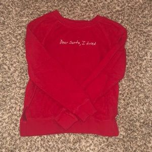 ‘Dear Santa, I’m Tired” night crew shirt